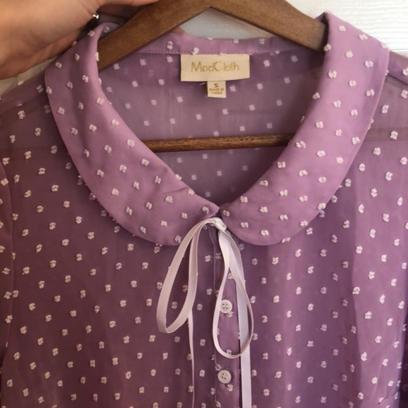 Button down blouse - Picture 2 of 5